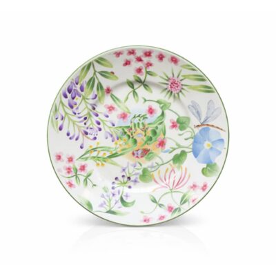 Assiette-dessert-vent-de-fleurs-lunéville