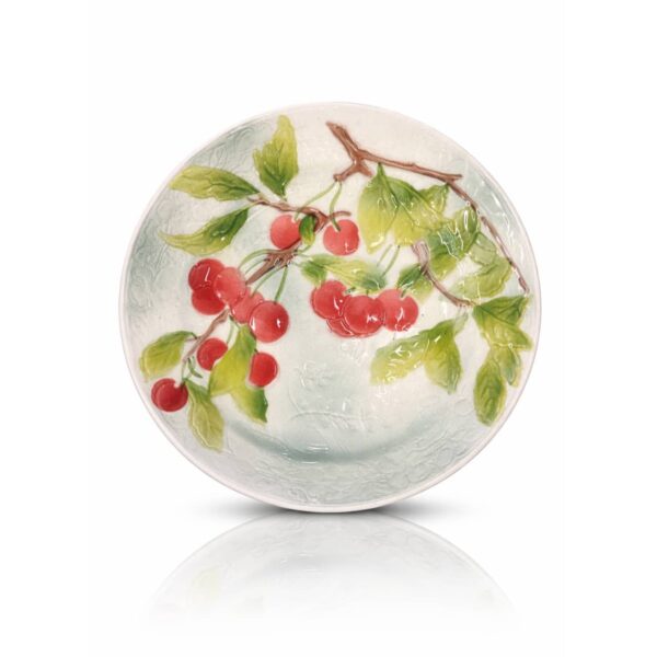 assiette-barbotine-cerise