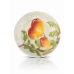 assiette-barbotine-poire