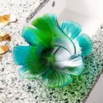 coupe-cristal-ginkgo-vert-daum