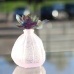 flacon de parfum pate de cristal physalis daum france