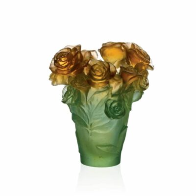 vase-rose-passion-orange-daum-france