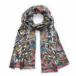 Echarp-Lalique-By-Ginny-Litscher-Dessin-Zebra-Noir-Rose