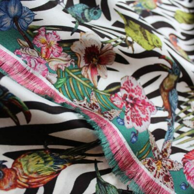 Echarp-Lalique-By-Ginny-Litscher-Dessin-Zebra-Noir-Rose-2