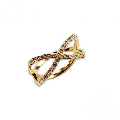 Bague infinity cristaux swarovski®