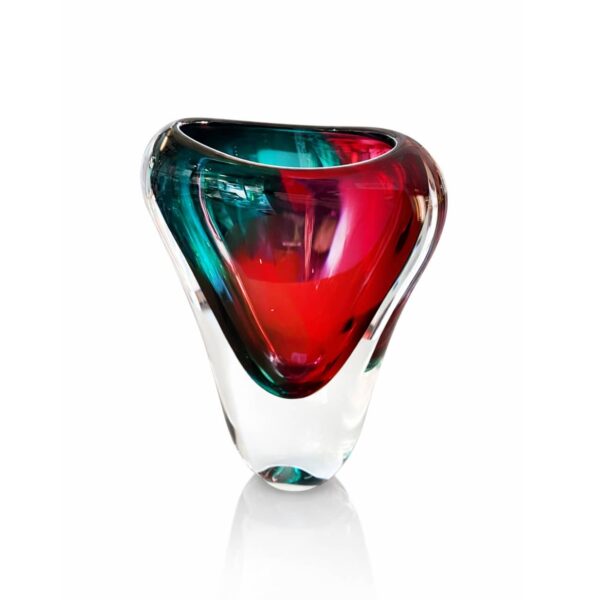 grand vase cristal art deco