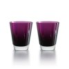 Purple mosaïque tumbler x2 baccarat