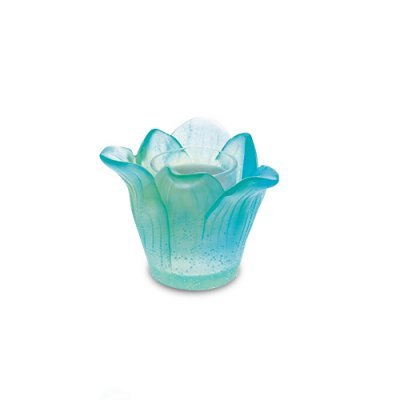 Amaryllis-Bougie-Turquoise-Daum