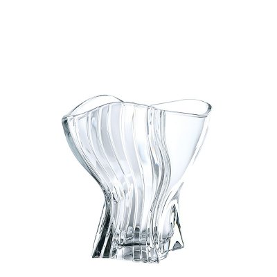 Vase curve cristal