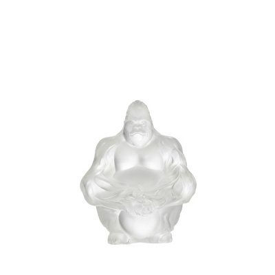 Gorilla-sculpture-cristal-Lalique