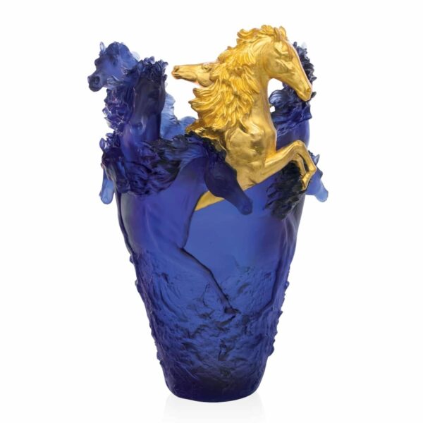 vase-cavalcade-bleu-or-daum