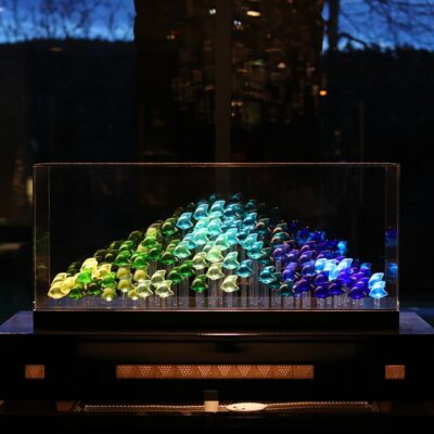 aquarium 100 poissons lalique france