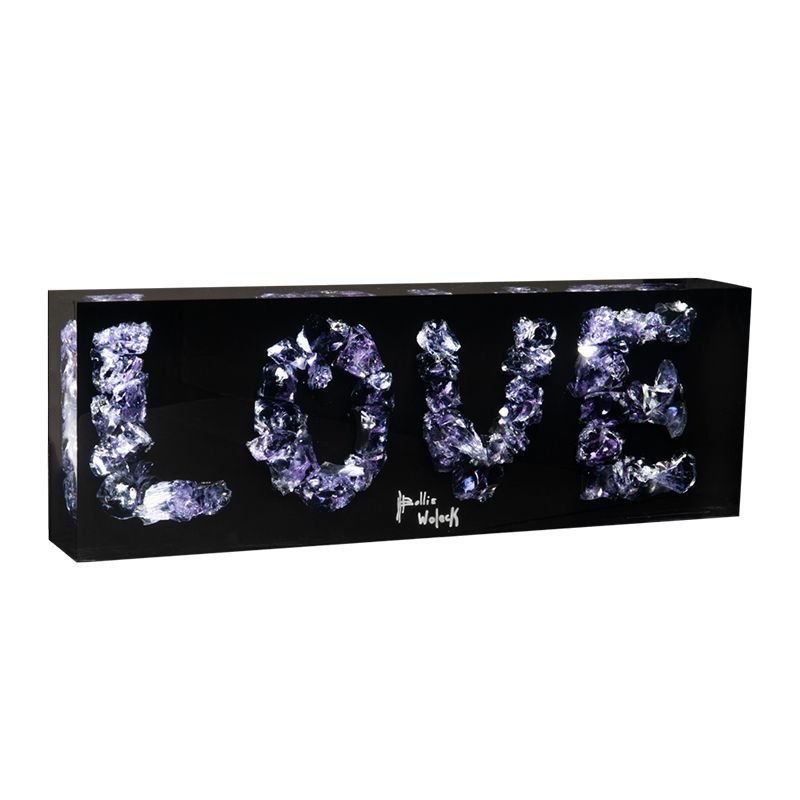 Love richard woleck and jean-françois bollié daum 1 Sculpture-Love-Woleck-Bollie-Daum