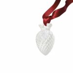 ornement de noel pomme de pin lalique 2019