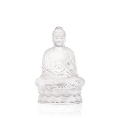 Large buddha sculpture lalique
