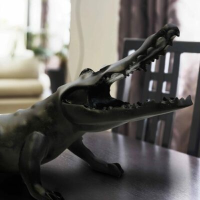 wild-crocodile-cristal-noir-richard-orlinski-daum-france