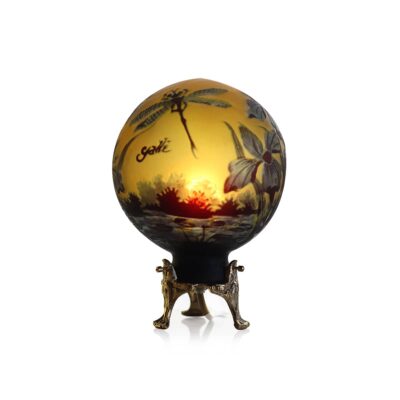 lampe-ronde-libellule-pate-de-verre