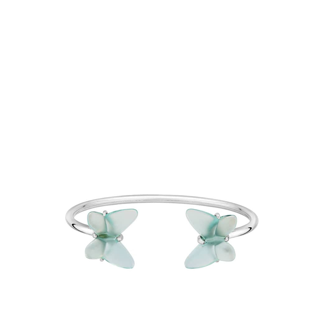 Butterfly flexible bracelet lalique 2 bracelet-papillon-flexible-lalique-vert-lagon