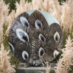 coupe-verre-decorative-paon