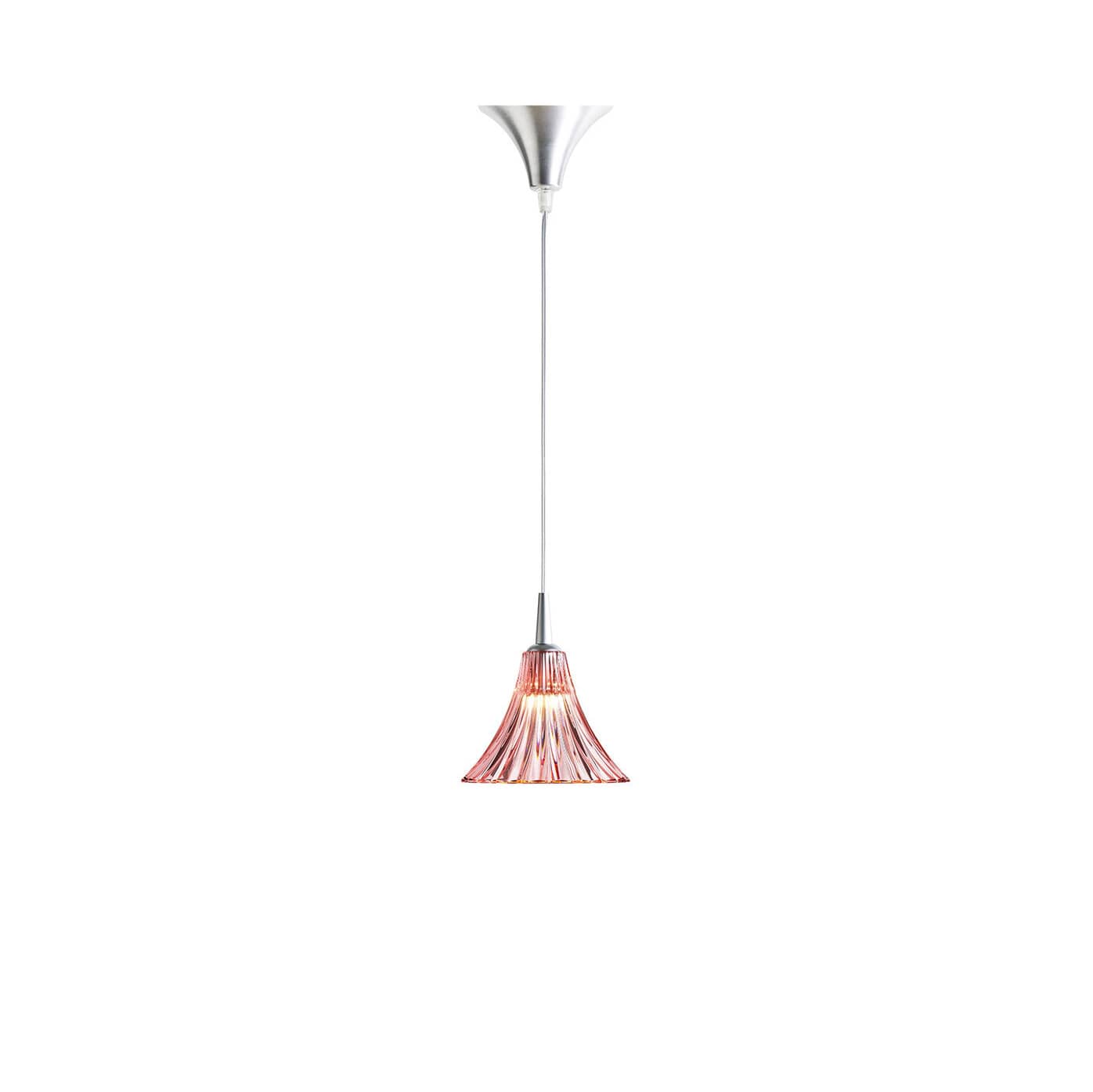 Mille nuits pink pendant light baccarat 1 suspension-mille-nuits-rose-baccarat