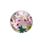 presse-papier-cristal-orchidee-hingant