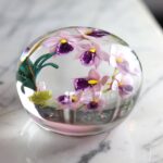 presse-papier-orchidee-cristal