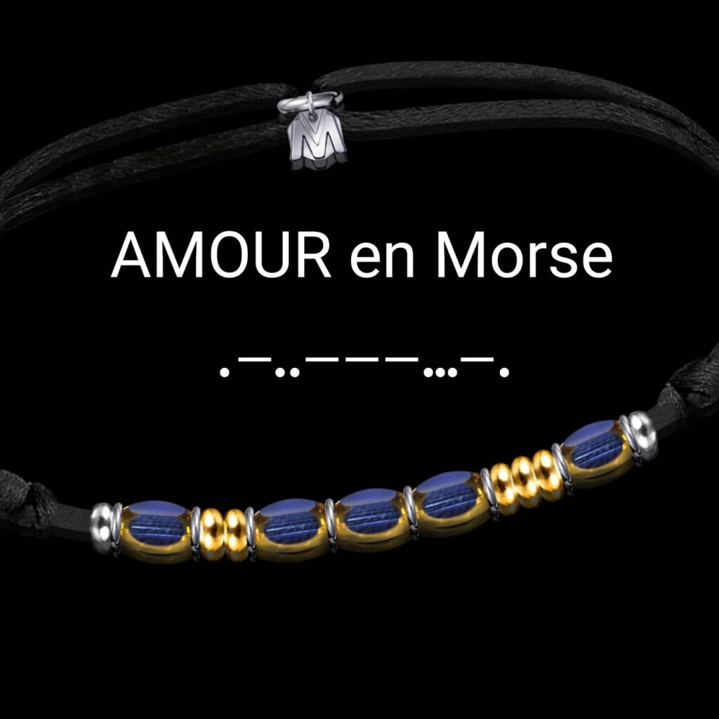 bijou amour en morse