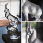 sculpture-bouquetin-cristal-lalique