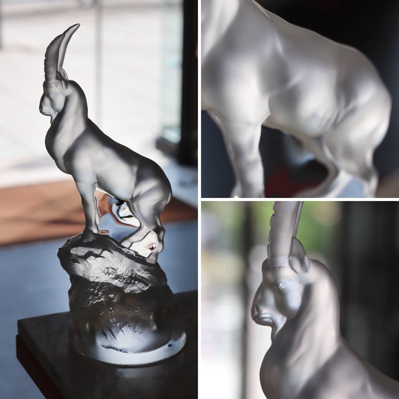 Sculpture Bouquetin terramineral Lalique 4 sculpture-bouquetin-cristal-lalique