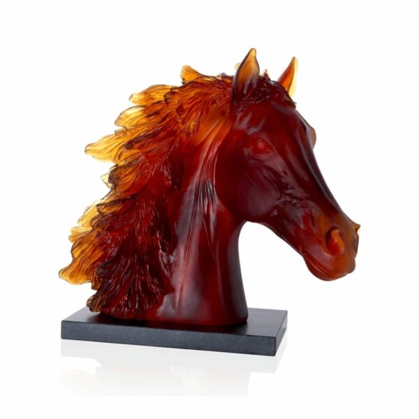 sculpture-tete-de-cheval-ambre-daum