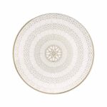 assiette-or-platine-porcelaine-arcadia