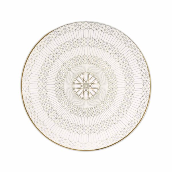 assiette-or-platine-porcelaine-arcadia