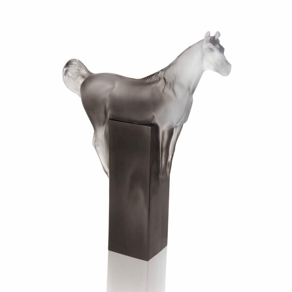 Sculpture-cheval-NAHAR-gris-SUSAN-LEYLAND-Daum