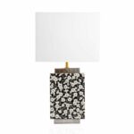 lampe-carre-graphit-flower-longwy