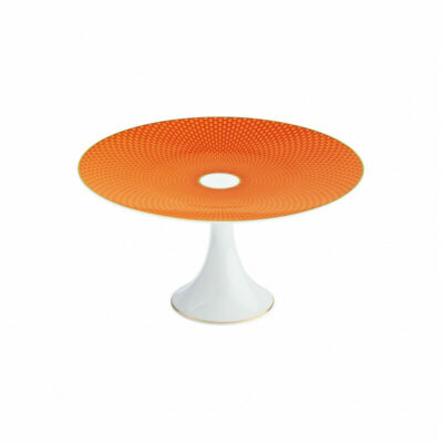 plat-a-mignardises-22-cm-motif-n2-raynaud-orange