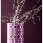 vase-porcelaine-cylindrique-Mosaic-Palmyre-Rose-raynaud