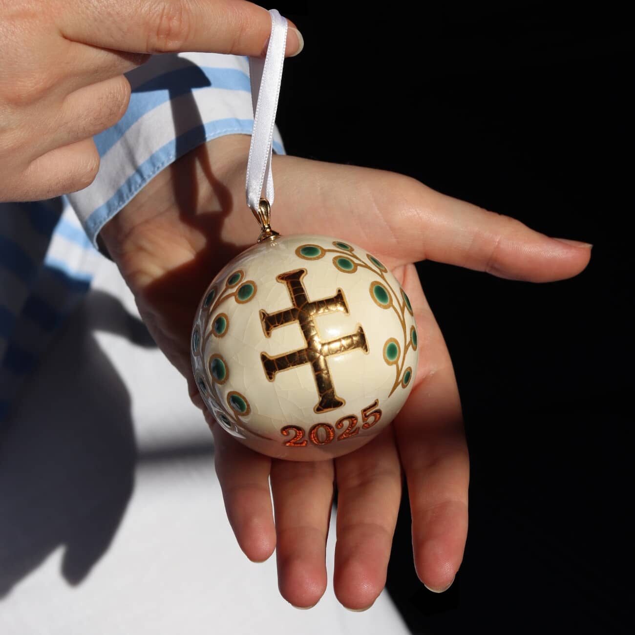 Christmass ball Croix de Lorraine 2025 Vessière X Longwy 3 boule-croix-de-lorraine