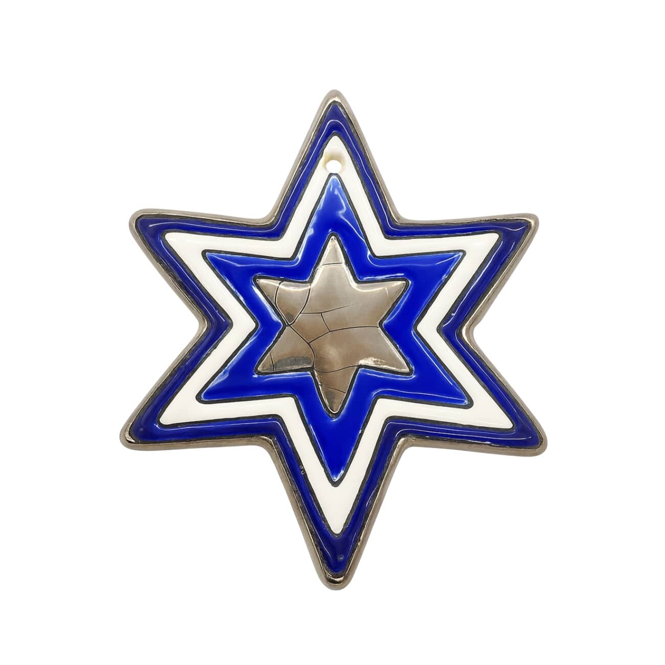 Christmas Star Ornament Émaux de Longwy 2 etoile-noel-bleu-emaux-de-longwy