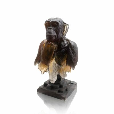 SCULPTURE-GORILLE-SINGE-Cogito-de-Isabelle-Carabantes-DAUM