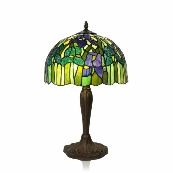 lampe-champignon-verre-vitrail
