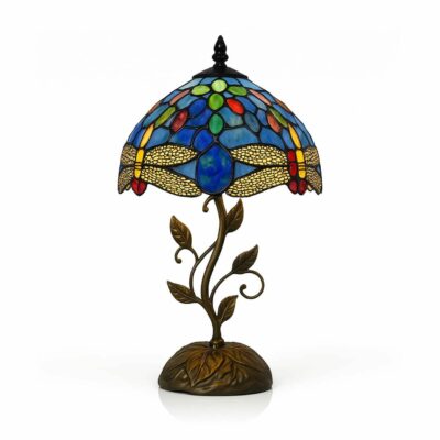lampe-vitrail-tiffany-fleur