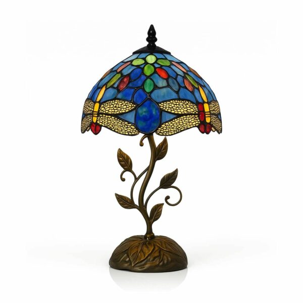 lampe-vitrail-tiffany-fleur