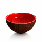 Bol coco piment Faïence de Lunéville