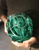 vase-tourbillon-lalique-vert-menthe-mint-green