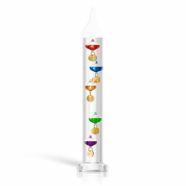 Thermometre-decoratif-de-Galilee-en-verre-vessiere