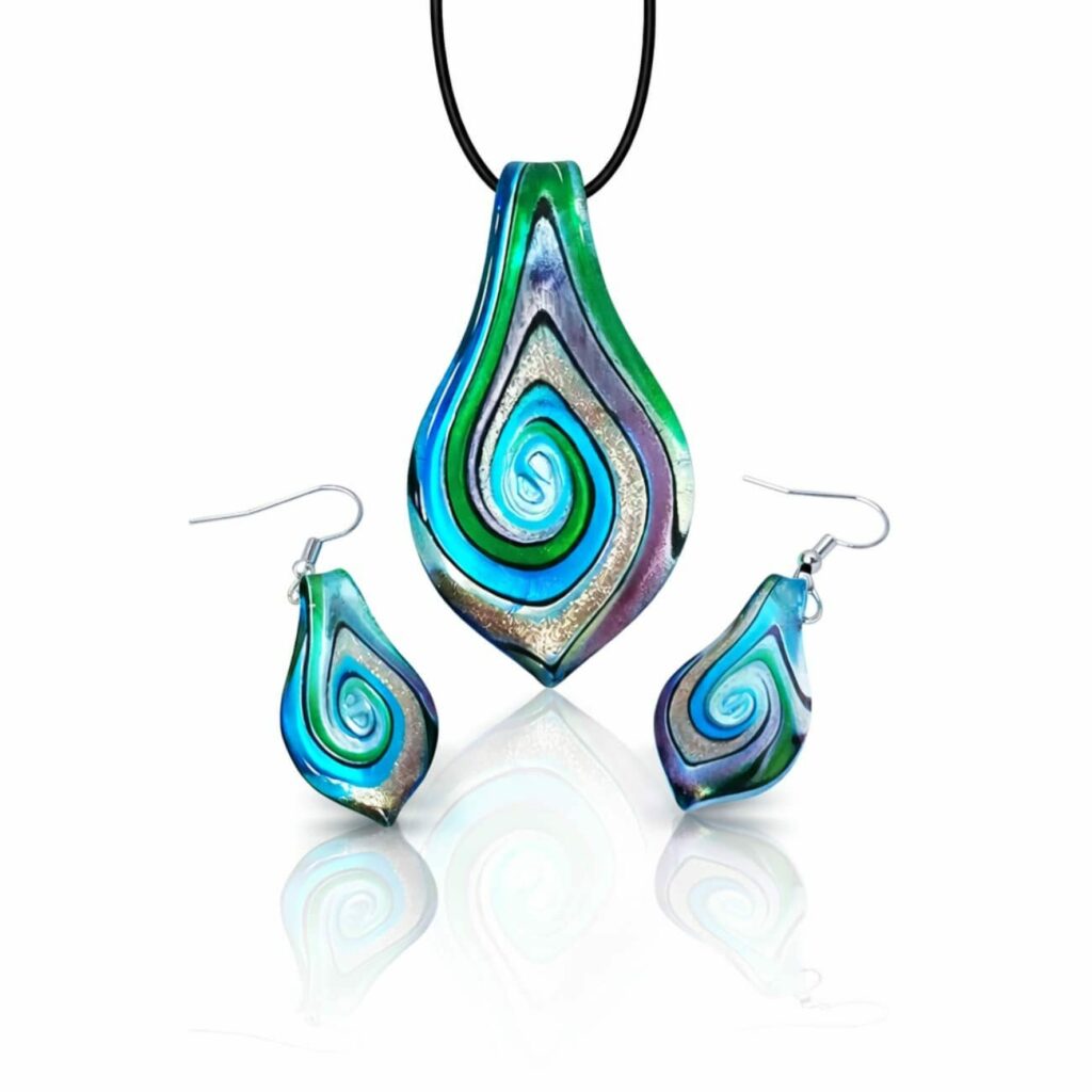 parure-bijou-verre-noces-turquoise-18-ans-de-mariage