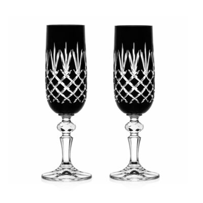 flutes-cristal-noir-ananas