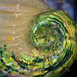 vase-coquillage-cristal-vert