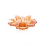 assiette-presentation-or-dabeille-daum-ambre