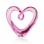sculpture-cœur-cristal-rose
